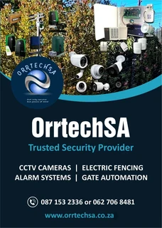 Install, Repair and Maintain --- CCTV Cameras, Gate Automation, Alarm Systems, and Electric Fencing