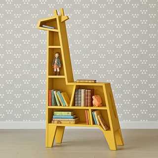 Giraffe Kids Bookshelf