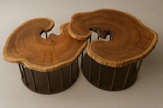 2 X Blackwood Coffee Tables