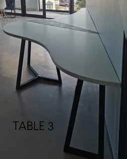 3 x Tables designed for team workstations or collaborative spaces
