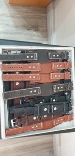 Watch straps.