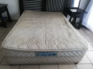 Double Bed Base and Mattress