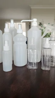 Reusable plastic bottles
