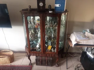 Imbuia Display cabinet