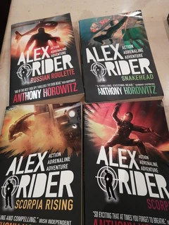Alex rider Teenage books