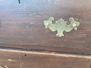 Handsome and solid office desk -- reduced price