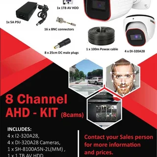 Provision Colour at Night Camera , AHD  &amp;  IP CCTV  KITS (3 YEAR WARRANTY ON DVRS &amp; CAMERAS)