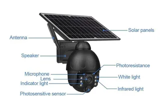 4G Outdoor Security Camera: R6499 incl Installation