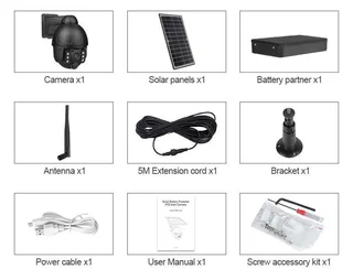 4G Outdoor Security Camera: R6499 incl Installation