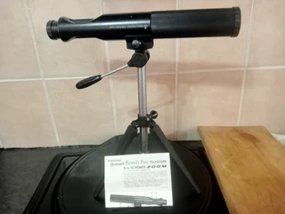 spotting telescope and tripod ( Bushnell)