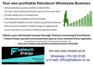 Your own profitable Petroleum Wholesale Business