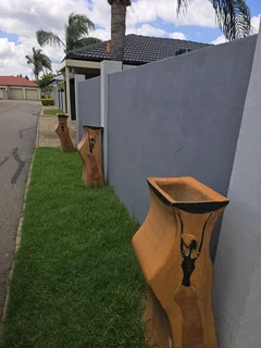 Garden Flower Clay Pots ( Large )