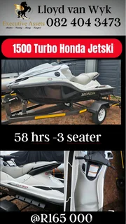 1500 Turbo Honda Jetski
