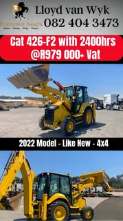 Cat 426-F2Tlb 4x4 only 2400hrs