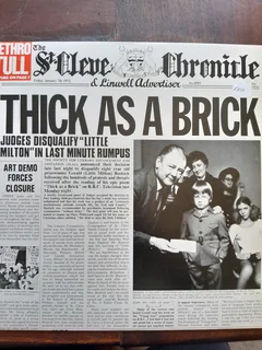 Jethro Tull..Thick as a Brick Vinyl LP