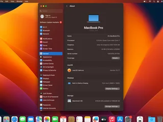 MacBook Pro 15” (2017) – i7 / 16GB RAM / 500GB SSD