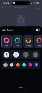 JBL Partybox 520, proof of purchase + warranty. A beast at 400W RMS!