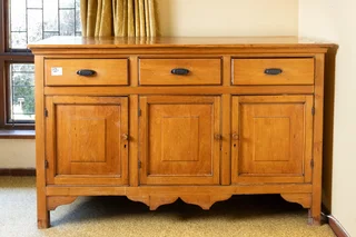 Antique Yellowwood Cabinet