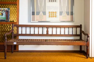 Stinkwood Riempies Bench