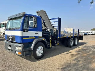 2004 Man 16ton Double Diff With 7 Ton Crane