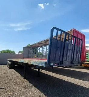 2013 TOHF TRI AXLE 13METER TRAILER FLATBED