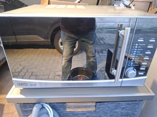 Defy Silver Finish Microwave Oven