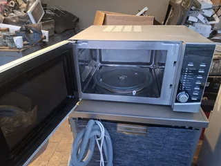 Defy Silver Finish Microwave Oven