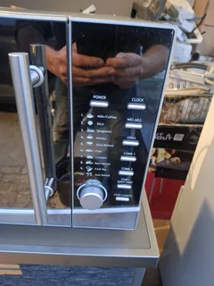 Defy Silver Finish Microwave Oven