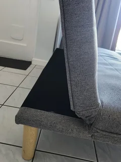 MYLES FABRIC SLEEPER COUCH - GREY