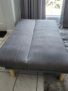 MYLES FABRIC SLEEPER COUCH - GREY