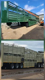 Brand-new custom Cattle King trailer for sale