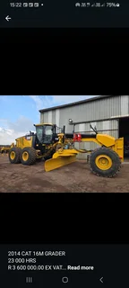 2014 CAT 16M Grader for sale