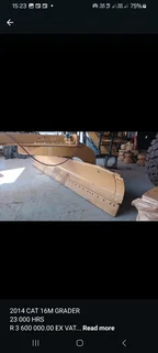 2014 CAT 16M Grader for sale