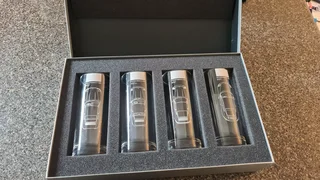 Porsche Germany Official Collectible Glasses Set Of Four Highball
