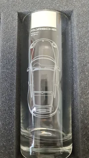 PORSCHE Germany OFFICIAL COLLECTIBLE GLASSES set of four Highball