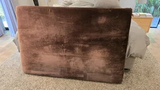 Queen Size Headboard – Brown Felt