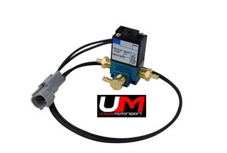 3-Port Electronic Boost Control Solenoid Valve 35A-ACA-DDBA-1BA with Brass Silencer