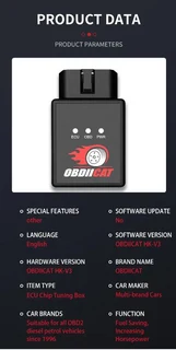 Chip Tuning Box - HK-V3 (Petrol or Diesel Vehicles) - ECU Chip Tuning
