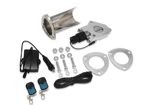 Exhaust Cut-out Valve with Remote Control - 2.5&#34; (63mm) Electric Stainless Steel