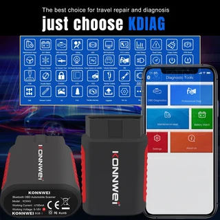 KONNWEI KDIAG ALL System Car Diagnostic Tool Multi Resets ALL OBD2 Scanner Code Reader Diagnostics