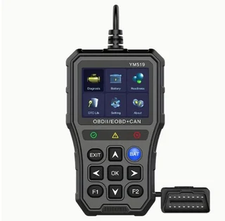 YM519 Fault Code Scanner OBD2 Code Reader Diagnostic Code Reader Check Engine System Battery Tester