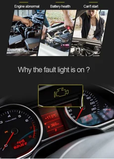 Konnwei KW870 Vehicle OBD2 Scanner Car Diagnostic Scanner and Battery Tester Tool