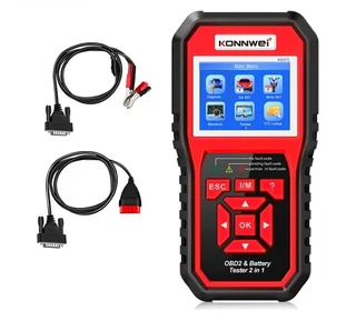 Konnwei KW870 Vehicle OBD2 Scanner Car Diagnostic Scanner and Battery Tester Tool