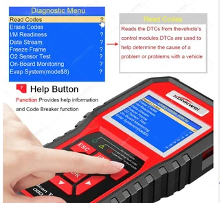 KW850 Konnwei Vehicle Diagnostic Tool &amp; Error Eraser