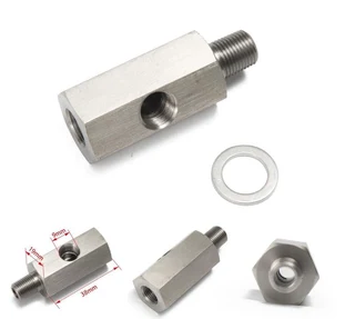 Oil Pressure T-adapter for Turbo oil feed line