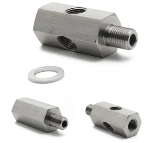 Oil Pressure T-adapter for Turbo oil feed line