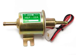 12V Low Pressure Petrol &amp; Diesel Inline Electric Fuel Pump 4-7 PSI