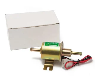 12V Low Pressure Petrol &amp; Diesel Inline Electric Fuel Pump 4-7 PSI