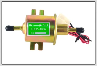 12V Low Pressure Petrol &amp; Diesel Inline Electric Fuel Pump 4-7 PSI
