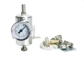 Universal Adjustable FPR Fuel Pressure Regulator 0-140 PSI with Gauge